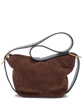 ΓΥΝΑΙΚΕΙΑ SUEDE ΤΣΑΝΤΑ ΩΜΟΥ BABY JANE | Καφέ