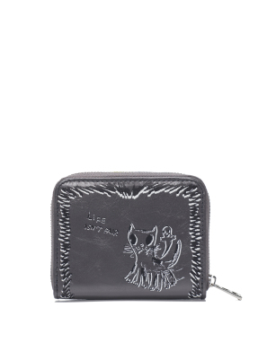 ΓΥΝΑΙΚΕΙΟ ΠΟΡΤΟΦΟΛΙ MINI ZV HUMBERTO | Γκρι Σκούρο