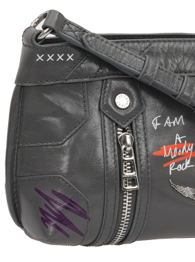 ΓΥΝΑΙΚΕΙΑ ΤΣΑΝΤΑ ΩΜΟΥ SUNNY MOOD | Γκρι Σκούρο