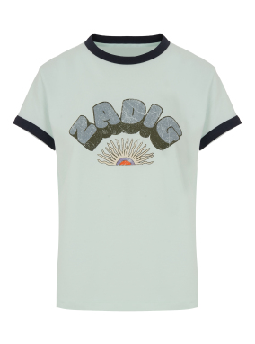 ΓΥΝΑΙΚΕΙΟ T-SHIRT WALK | Φυστικί  XS