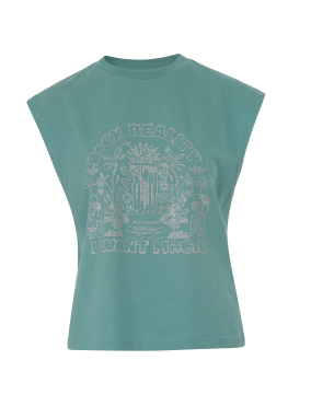 ΓΥΝΑΙΚΕΙΟ T-SHIRT CLOE | Φυστικί  XS