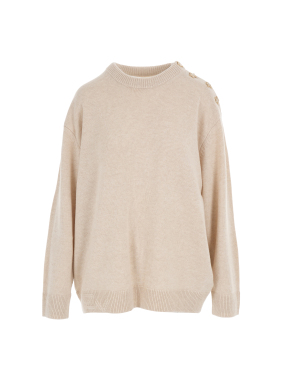 ΓΥΝΑΙΚΕΙΟ ΠΟΥΛΟΒΕΡ SWYNA | Μπεζ XXS/XS