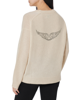 ΓΥΝΑΙΚΕΙΟ ΠΟΥΛΟΒΕΡ MIKYZ | Εκρού XS