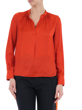 ΓΥΝΑΙΚΕΙΑ ΜΠΛΟΥΖΑ TINK SATIN | Κόκκινο XS