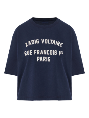 ΓΥΝΑΙΚΕΙΟ T-SHIRT TAIDA | Μπλε Σκούρο XS/S