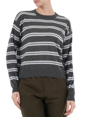 ΓΥΝΑΙΚΕΙΟ ΠΟΥΛΟΒΕΡ SWAPY | Γκρι Σκούρο XXS/XS