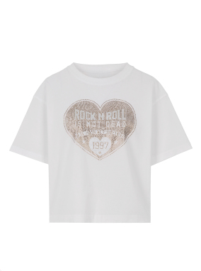 ΓΥΝΑΙΚΕΙΟ T-SHIRT TAIDA | Λευκό XS