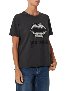 ΓΥΝΑΙΚΕΙΟ T-SHIRT TOMMER HC | Γκρι Σκούρο S