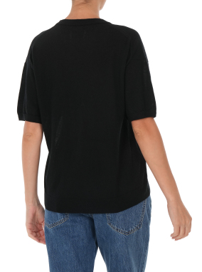 ΓΥΝΑΙΚΕΙΟ T-SHIRT IDAZ | Μαύρο XS