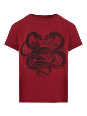 ΓΥΝΑΙΚΕΙΟ T-SHIRT WALK HC | Κόκκινο CHERRY S