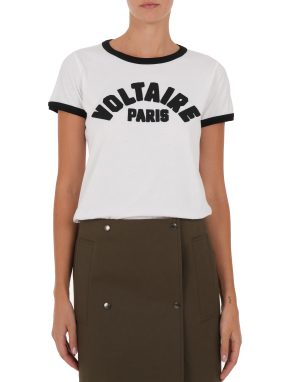 ΓΥΝΑΙΚΕΙΟ T-SHIRT ALYS | Λευκό XS