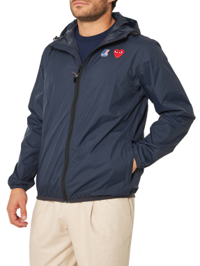 UNISEX JACKET PLAY COMME DES GARÇONS x K-WAY | Μπλε XL