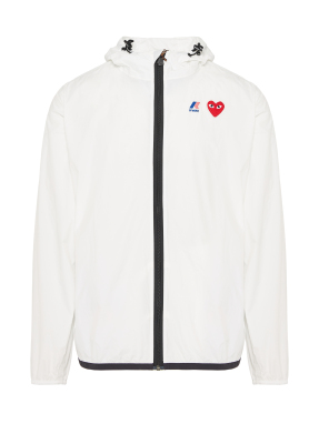UNISEX JACKET PLAY COMME DES GARÇONS x K-WAY | Λευκό L