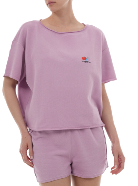 ΓΥΝΑΙΚΕΙΟ T-SHIRT ATUBAY | Ροζ S