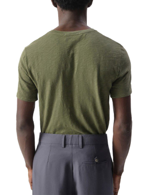 ΑΝΔΡΙΚΟ T-SHIRT BYSAPICK | Χακί XL