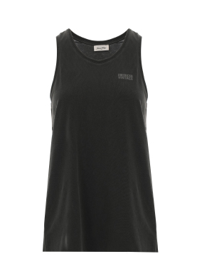 ΓΥΝΑΙΚΕΙΟ ΑΜΑΝΙΚΟ ΤΟΠ CARBONE | Μαύρο M