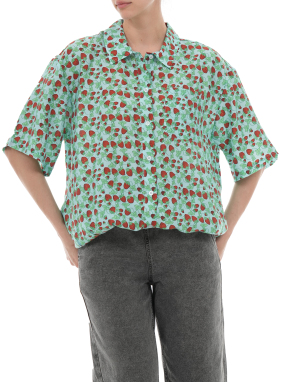 ΓΥΝΑΙΚΕΙΟ ΠΟΥΚΑΜΙΣΟ ΠΟΥΚΑΜΙΣΟ FRAGOLA | Πράσινο XS/S