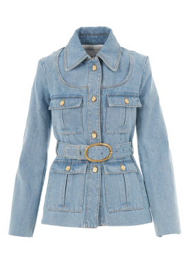 ΓΥΝΑΙΚΕΙΟ DENIM JACKET | Γαλάζιο EU 38