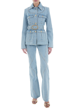 ΓΥΝΑΙΚΕΙΟ DENIM JACKET | Γαλάζιο EU 40