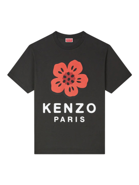 ΑΝΔΡΙΚΟ T-SHIRT BOKE FLOWER | Μαύρο XXL