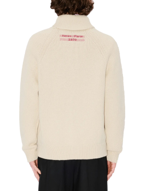 ΑΝΔΡΙΚΗ ΠΛΕΚΤΗ ΖΑΚΕΤΑ KENZO CITY | Λευκό XL