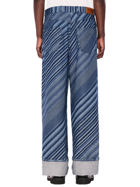 ΑΝΔΡΙΚΟ ΠΑΝΤΕΛΟΝΙ KENZO DIAGONAL STRIPE | Μπλε 36