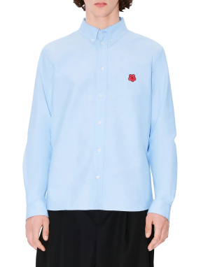 ΑΝΔΡΙΚΟ ΠΟΥΚΑΜΙΣΟ BOKE FLOWER | Γαλάζιο M