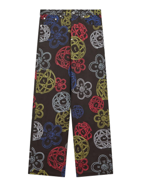 ΑΝΔΡΙΚΟ DENIM ΠΑΝΤΕΛΟΝΙ KENZO X FUTURA 2000 | Καφέ 33