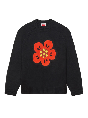 ΑΝΔΡΙΚΟ ΠΟΥΛΟΒΕΡ BOKE FLOWER | Μαύρο M