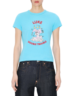 ΓΥΝΑΙΚΕΙΟ T-SHIRT | Τυρκουάζ S