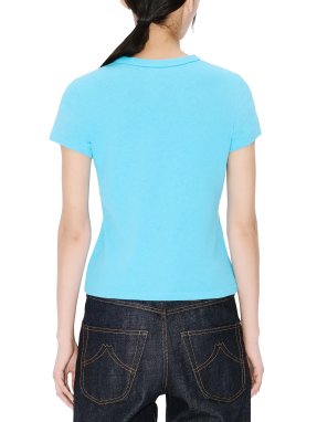 ΓΥΝΑΙΚΕΙΟ T-SHIRT | Τυρκουάζ M