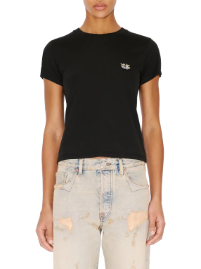 ΓΥΝΑΙΚΕΙΟ T-SHIRT WILD TIGER | Μαύρο S