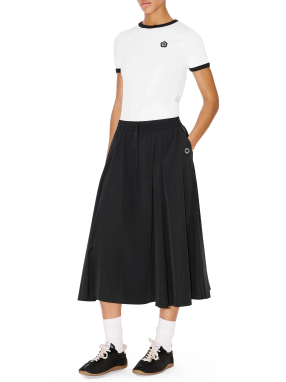 MIDI ΦΟΥΣΤΑ BOKE FLOWER 2.0 | Μαύρο M