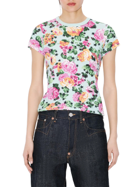 ΓΥΝΑΙΚΕΙΟ T-SHIRT KENZO FLORAL | Γαλάζιο S