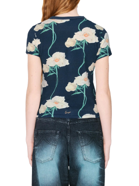 ΓΥΝΑΙΚΕΙΟ T-SHIRT ARCHIVE ROSE | Μπλε M