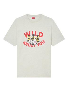 ΑΝΔΡΙΚΟ T-SHIRT WILD TIGER | Γκρι M
