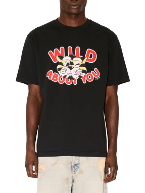 ΑΝΔΡΙΚΟ T-SHIRT WILD TIGER | Μαύρο L