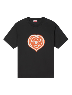 ΑΝΔΡΙΚΟ T-SHIRT KENZO BOKE HEART | Μαύρο XL