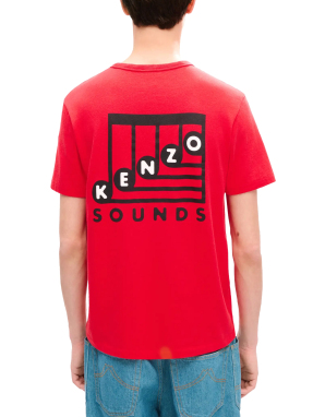 ΑΝΔΡΙΚΟ T-SHIRT KENZO SOUNDS | Κόκκινο XL