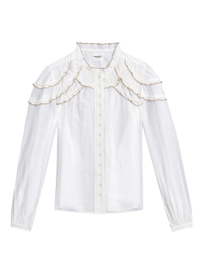 ΓΥΝΑΙΚΕΙΟ ΠΟΥΚΑΜΙΣΟ CHRISTA | Λευκό FR 38