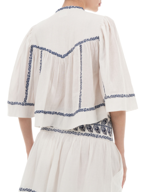 ΓΥΝΑΙΚΕΙΟ ΠΟΥΚΑΜΙΣΟ JULINE | Εκρού FR 40