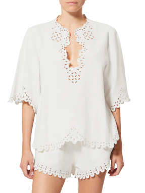 ΓΥΝΑΙΚΕΙΟ ΠΟΥΚΑΜΙΣΟ SHANA | Λευκό FR 40