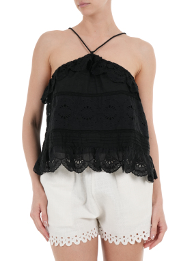 ΓΥΝΑΙΚΕΙΟ ΤΟΠ PRISHA | Μαύρο FR 40