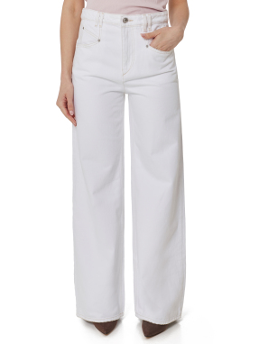 ΓΥΝΑΙΚΕΙΟ DENIM ΠΑΝΤΕΛΟΝΙ LEMONY | Λευκό FR 38