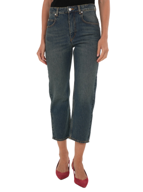 ΓΥΝΑΙΚΕΙΟ DENIM ΠΑΝΤΕΛΟΝΙ DAKOTA | Μπλε Σκούρο FR 40