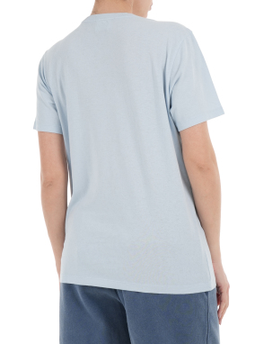 ΓΥΝΑΙΚΕΙΟ T-SHIRT ZEWEL | Γαλάζιο XS