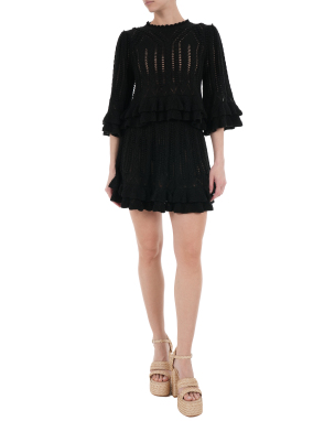 ΜΙΝΙ ΦΟΥΣΤΑ NELLE | Μαύρο FR 34