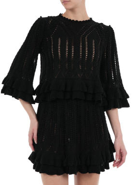 ΓΥΝΑΙΚΕΙΑ ΜΠΛΟΥΖΑ NORMA | Μαύρο FR 34