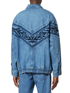 ΑΝΔΡΙΚΟ DENIM ΜΠΟΥΦΑΝ JULIAN | Γαλάζιο S