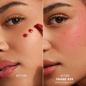 LUMINOUS SILK CHEEK TINT SHINE LIQUID BLUSH | 12ml 43S Berry Red